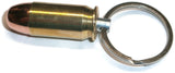 Bullet Keychain .45 ACP 45 Auto Full Metal Jacket Brass Casing - Lot of 3 - RedVex