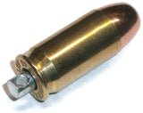 Bullet Keychain .45 ACP 45 Auto Full Metal Jacket Brass Casing - Lot of 3 - RedVex