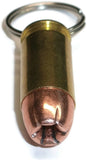 Bullet Keychain .45 ACP 45 Hollow Point Jacket Brass Casing - QTY of 3 - RedVex