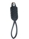Redvex 5" Sarcophagus/Mummy Skull Key Fob/Lanyard/Zipper Pull Black (1)