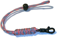 RedVex 550lb Paracord/Survival Lanyard - 12"-24" - Rattlesnake - Sawtooth Style with ABS Clip - Choose Your Color