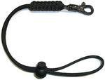 RedVex 550lb Paracord/Survival Lanyard - 12" - Black - Rattlesnake - Sawtooth Style with ABS Clip - Lot of 3 Lanyards - RedVex