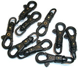 RedVex Black ABS Swivel Clips - 45mm x 17mm - Qty of 25 - RedVex