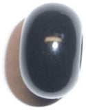 RedVex Black European Acrylic Rondelle Beads - 13mm x 8mm - Qty of 50