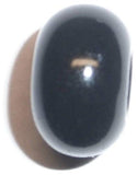 RedVex Black European Acrylic Rondelle Beads - 13mm x 8mm - Qty of 50