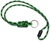RedVex Paracord Cobra Neck Lanyard with Safety Break-Away and Adjuster - KeyRing - RedVex