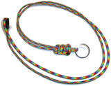 RedVex Paracord Cobra Neck Lanyard with Safety Break-Away and Adjuster - KeyRing - RedVex