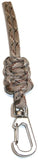 RedVex Paracord Cobra Neck Lanyard with Safety Break-Away and Adjuster - Metal Clip