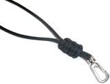RedVex Paracord Cobra Neck Lanyard with Safety Break-Away and Adjuster - Metal Clip
