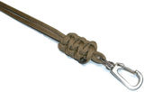 RedVex Paracord Cobra Neck Lanyard with Safety Break-Away and Adjuster - Metal Clip