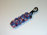 RedVex Paracord Heavy Duty Zipper Pulls - (Qty-3) Choose Your Size and Color - RedVex