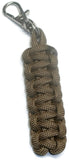 RedVex Paracord Zipper Pulls with Metal Lobster Style Swivel Clip - Coyote Brown - 3-inch and 4-inch Lengths - Choose Qty - RedVex