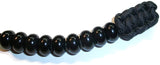 Redvex Ranger Style Cobra Pace Counter Beads Paracord/Survival 13" - Black - RedVex