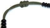RedVex Ranger Style Cobra Pace Counter Beads Paracord/Survival 13" - OD Green - RedVex