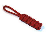 RedVex Zipper Pulls - Knife Lanyards - Equipment Lanyards - Paracord Cobra Style - Choose Your Color & Size (Qty 3) - RedVex