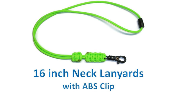 16 inch Lanyards) RedVex Paracord Cobra Neck Lanyard with Safety Break-Away and Adjuster - ABS