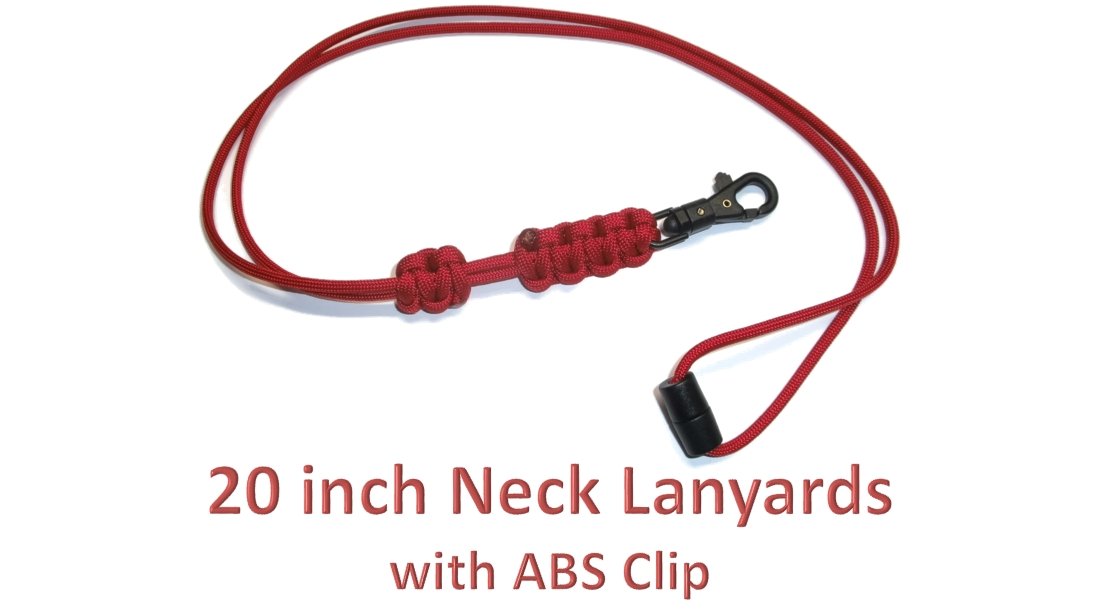 ID Badge Paracord Lanyard W/neck Breakaway Custom Lanyard 