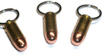 Bullet Keychain .45 ACP 45 Auto Full Metal Jacket Brass Casing - Lot of 3 - RedVex