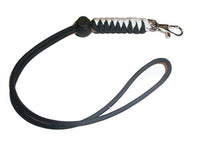 RedVex 13" Paracord Lanyard - Black & White - Rattlesnake Style