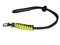 RedVex 13" Paracord Lanyard - Black & Yellow - Rattlesnake Style