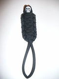 Redvex 5" Sarcophagus/Mummy Skull Key Fob/Lanyard/Zipper Pull Black (3Qty) - RedVex