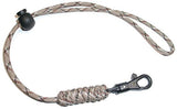 RedVex 550lb Paracord/Survival Lanyard - 12"-24" - Rattlesnake - Sawtooth Style with ABS Clip - Choose Your Color