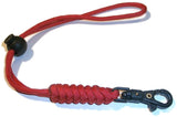 RedVex 550lb Paracord/Survival Lanyard - 12"-24" - Rattlesnake - Sawtooth Style with ABS Clip - Choose Your Color