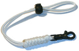 RedVex 550lb Paracord/Survival Lanyard - 12"-24" - Rattlesnake - Sawtooth Style with ABS Clip - Choose Your Color