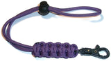 RedVex 550lb Paracord/Survival Lanyard - Cobra Style with ABS Clip and Stopper (Choose Your Size and Color)