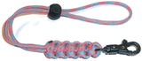 RedVex 550lb Paracord/Survival Lanyard - Cobra Style with ABS Clip and Stopper (Choose Your Size and Color)