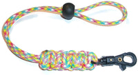 RedVex 550lb Paracord/Survival Lanyard - Cobra Style with ABS Clip and Stopper (Choose Your Size and Color)