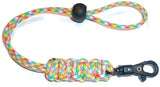 RedVex 550lb Paracord/Survival Lanyard - Cobra Style with ABS Clip and Stopper (Choose Your Size and Color)