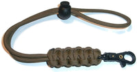 RedVex 550lb Paracord/Survival Lanyard - Cobra Style with ABS Clip and Stopper (Choose Your Size and Color)