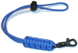 RedVex 550lb Paracord/Survival Lanyard - Cobra Style with ABS Clip and Stopper (Choose Your Size and Color)