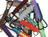 RedVex Cobra Style Carabiner Key Fob/Keychain - Aluminum Carabiner - (Qty2) - Choose Your Color and Size