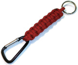 RedVex Cobra Style Carabiner Key Fob/Keychain - Aluminum Carabiner - (Qty2) - Choose Your Color and Size