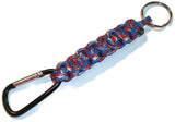 RedVex Cobra Style Carabiner Key Fob/Keychain - Aluminum Carabiner - (Qty2) - Choose Your Color and Size