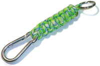 RedVex Cobra Style Carabiner Key Fob/Keychain - Steel Carabiner - (Qty2) - Choose Your Color and Size