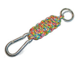 RedVex King Cobra Style Carabiner Key Fob/Keychain - Steel Carabiner - (Qty1) - Choose Your Color and Size - RedVex