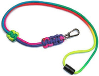 RedVex Paracord Cobra Neck Lanyard with Safety Break-Away and Adjuster - Metal Clip - Choose Your Color and Size - Customization Available - RedVex