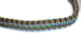 RedVex Paracord Hat Band - Cowboy Hat Band - Choose Your Color and Style (Cobra (`3/4"), Tye Dye and Coyote Brown) - RedVex