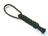 RedVex Paracord Knife Lanyard/Tool Lanyard/Equipment Lanyard - Round Braid with Knot - 6 inch (ungutted Cord)- Choose Your Color - RedVex