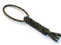 RedVex Paracord Knife Lanyard/Tool Lanyard/Equipment Lanyard - Round Braid with Knot - 6 inch (ungutted Cord)- Choose Your Color - RedVex