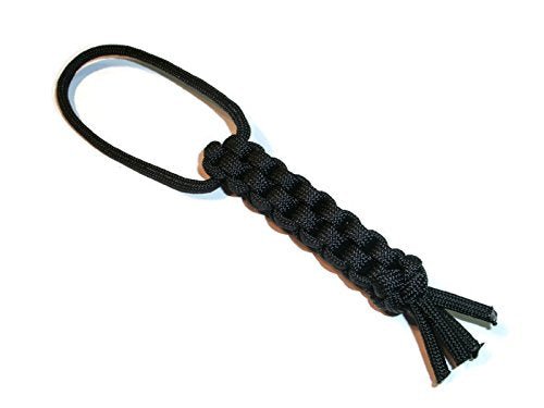RedVex Paracord Knife Lanyard/Tool Lanyard/Equipment Lanyard - Square Braid with Knot - 6 inch (ungutted Cord)- Choose Your Color - RedVex