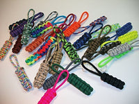 RedVex Paracord Zipper Pulls/Lanyards - 4" - (Qty-1) Choose Your Color - RedVex