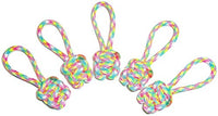 RedVex Paracord Zipper Pulls/Lanyards - Lot of 5 - ~2.5 - Confetti - RedVex