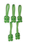 RedVex Paracord Zipper Pulls/Lanyards - Lot of 5 - ~2.5 - Lime Green - RedVex