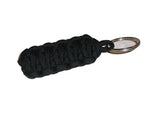 RedVex Paracord/Survival Keychains King Cobra Style Lot of 5 - All Black - RedVex