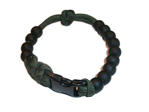 RedVex Ranger Pace Counter Bead Bracelet OD Green - Choose Your Size - Customization Available - RedVex