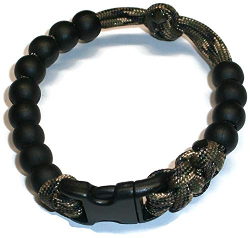 RedVex Ranger Pace Counter Bead Bracelet Woodland Camo- Choose Your Size - Customization Available - RedVex